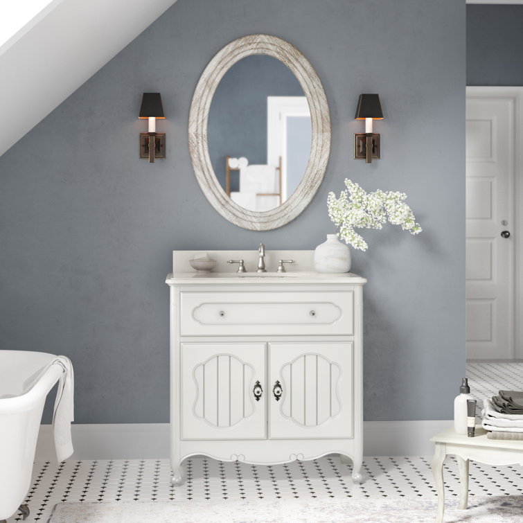 August Grove® Harbaugh 34" Single Bathroom Vanity Set & Reviews Wayfair